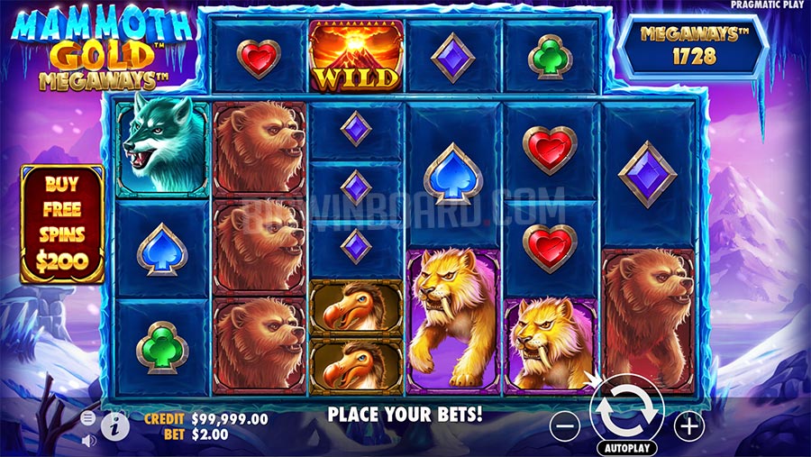 Mammoth Gold Megaways slot