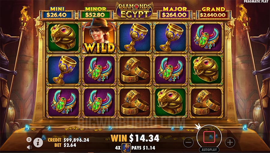 Diamonds Of Egypt slot