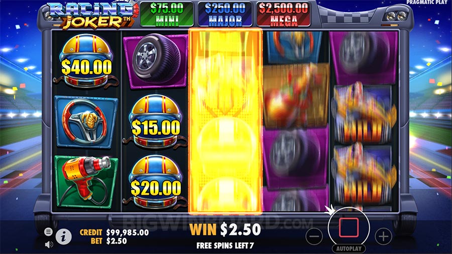 Racing Joker slot