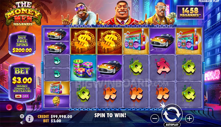 The Money Men Megaways slot