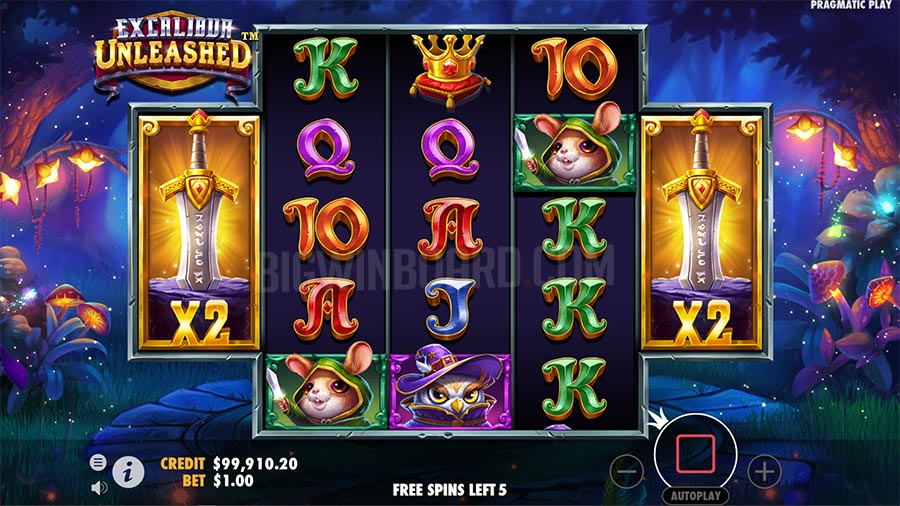 Excalibur Unleashed slot