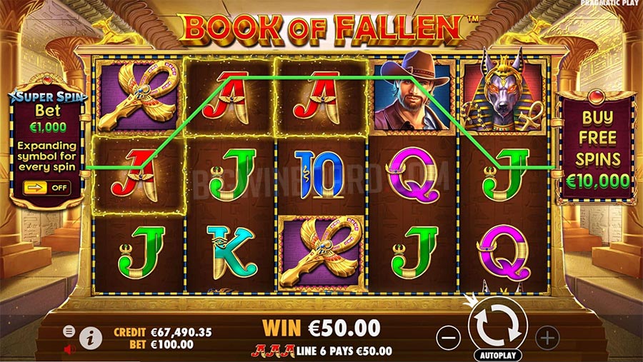 book of fallen slot