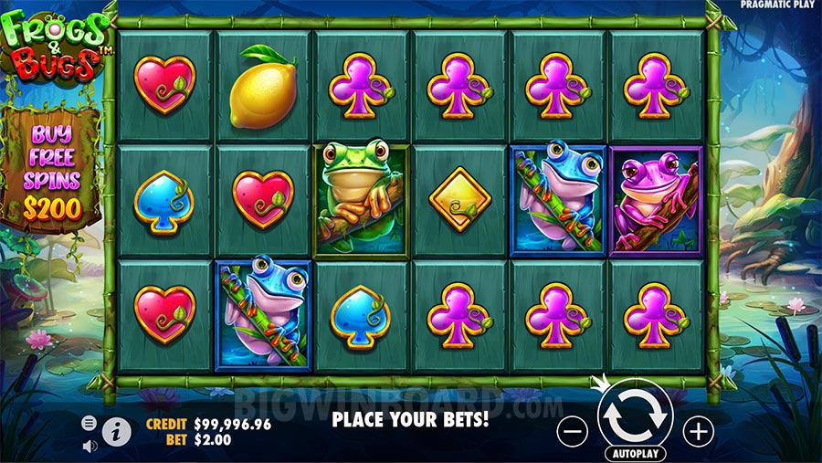 Frogs & Bugs slot