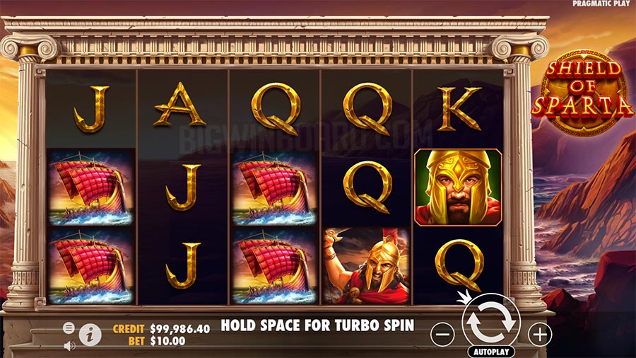 Shield of Sparta slot