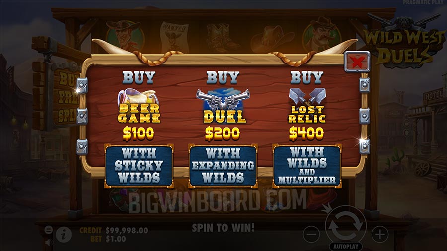 Wild West Duels slot