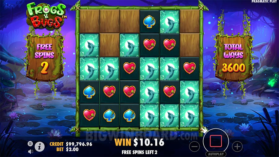 Frogs & Bugs slot