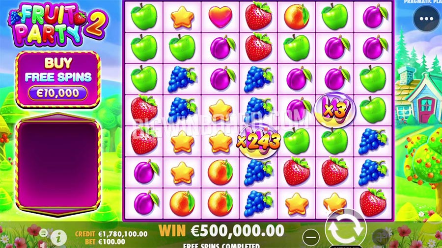 fruit party 2 slot