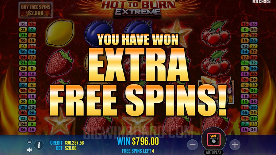 Hot to Burn Extreme slot