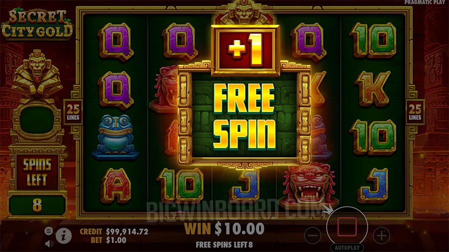 Secret City Gold slot