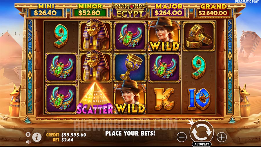 Diamonds Of Egypt slot