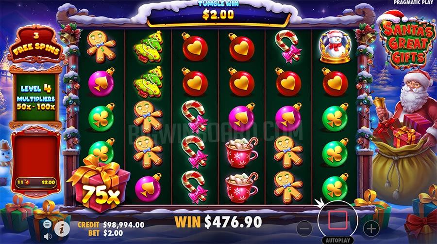 Santa's Great Gifts slot