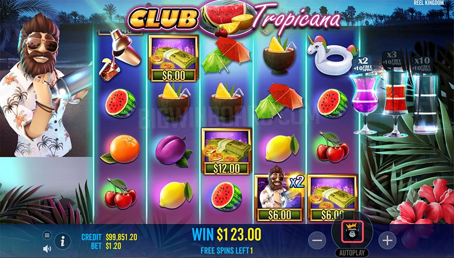 Club Tropicana slot