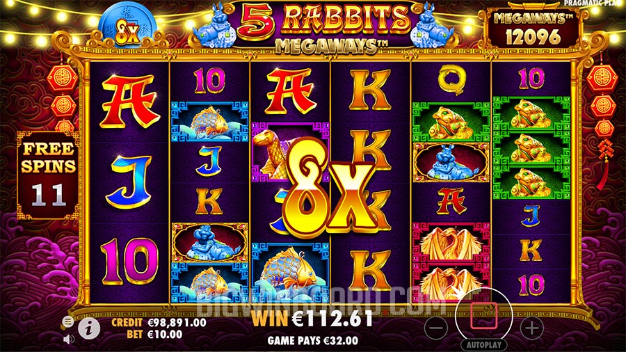 5 Rabbits Megaways slot