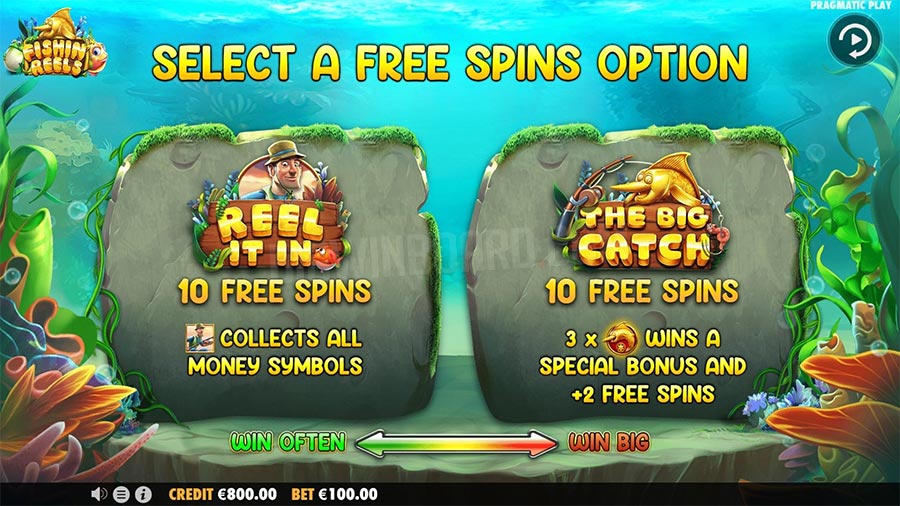 fishin reels slot