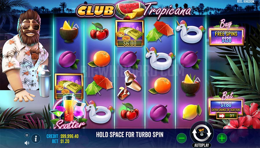 Club Tropicana slot