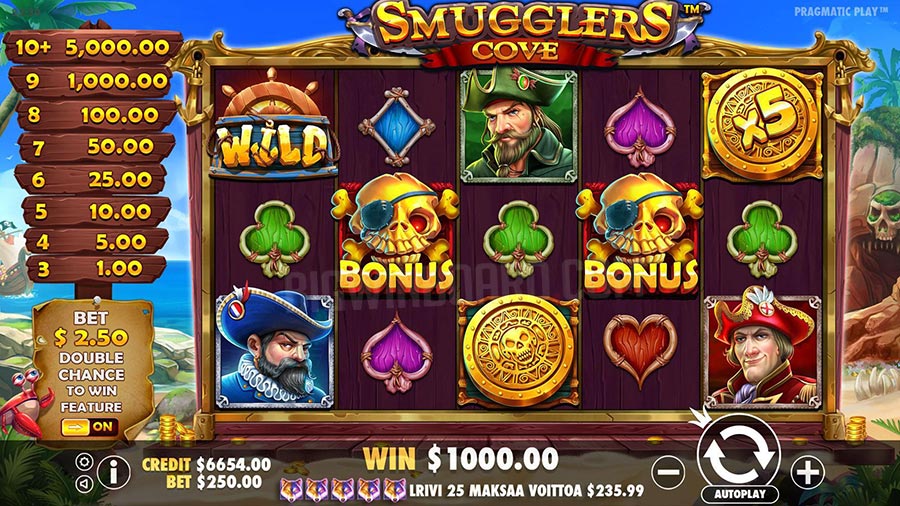 Smuggler's Cove slot