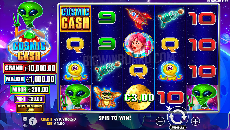 Cosmic Cash slot