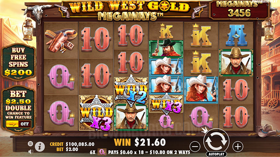 Wild West Gold Megaways slot