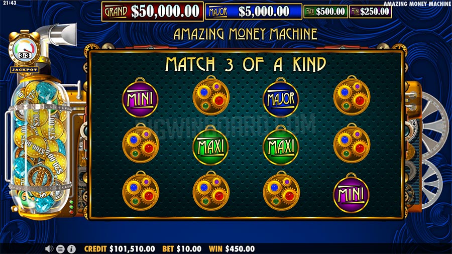 amazing money machine slot