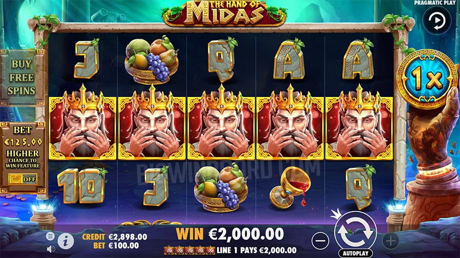 hand of midas slot