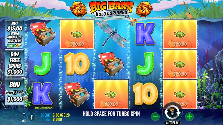 Big Bass Bonanza Hold & Spinner slot