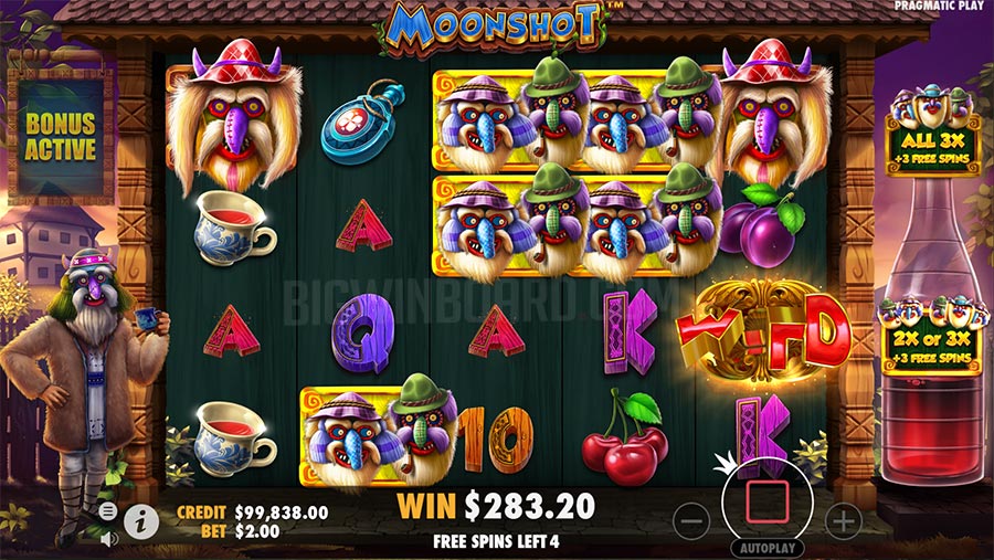 Moonshot slot