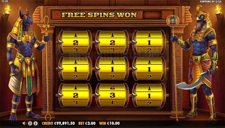 Fortune of Giza slot