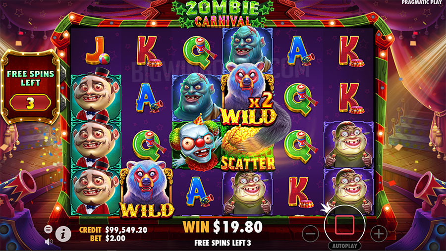 Zombie Carnival slot