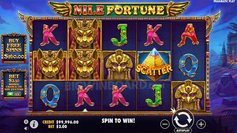 Nile Fortunes slot