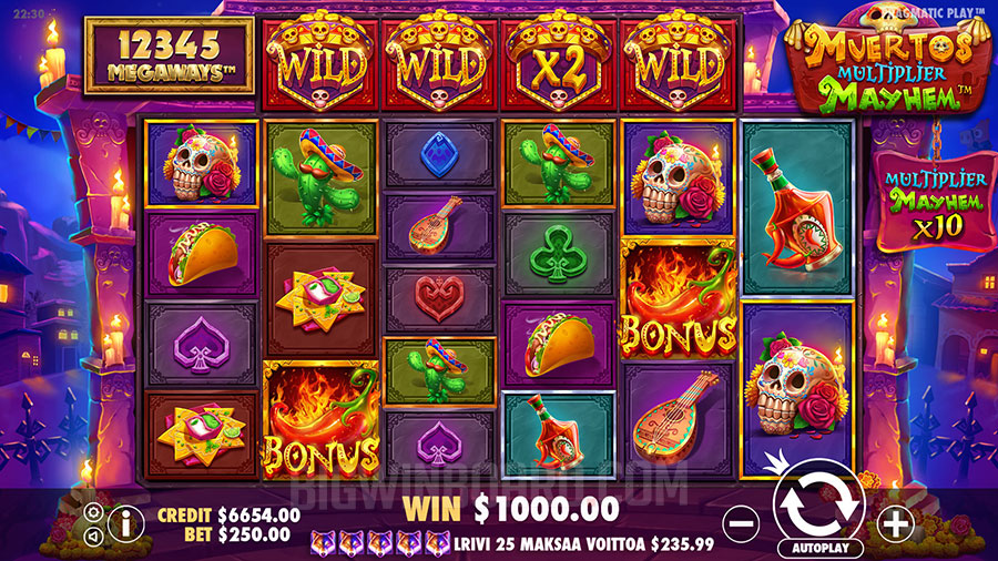 Muertos Multiplier Megaways slot