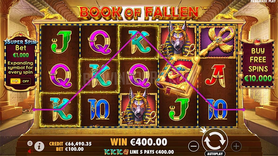 book of fallen slot