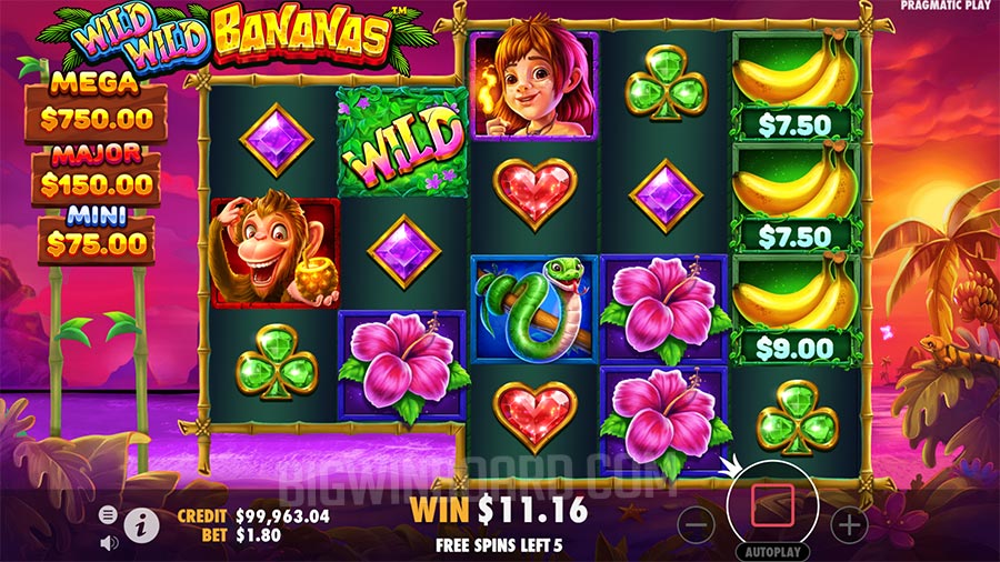 Wild Wild Bananas slot