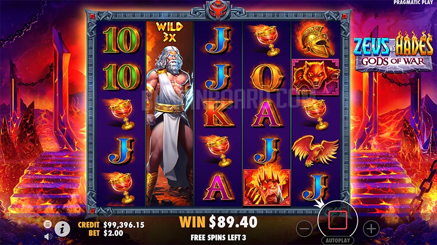 Zeus vs Hades: Gods of War slot