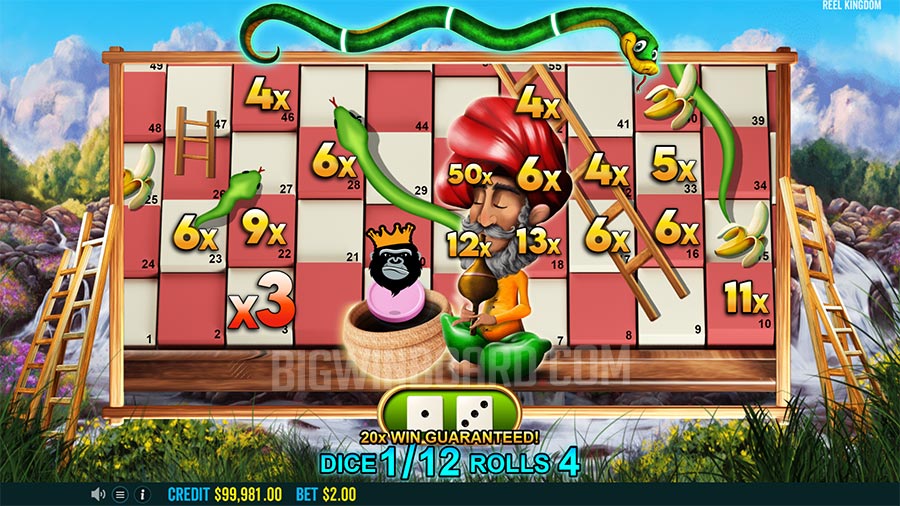 Snakes & Ladders Snake Eyes slot