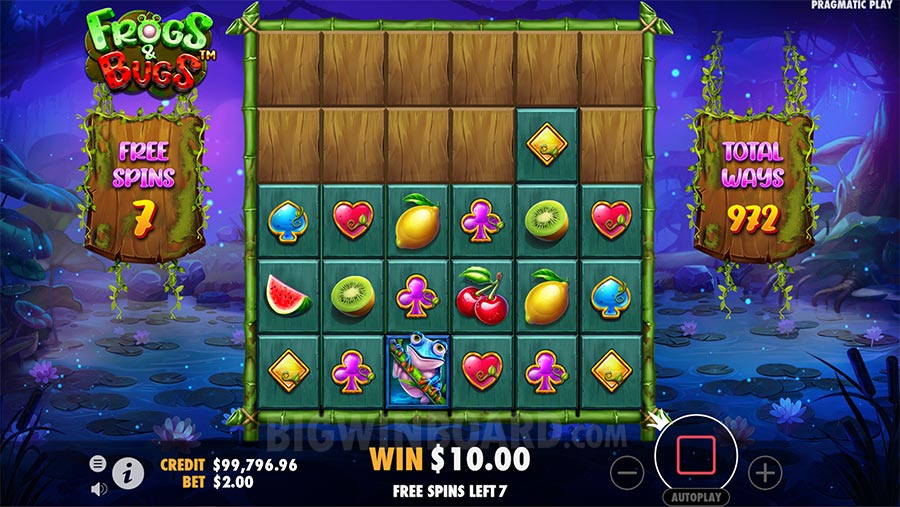 Frogs & Bugs slot