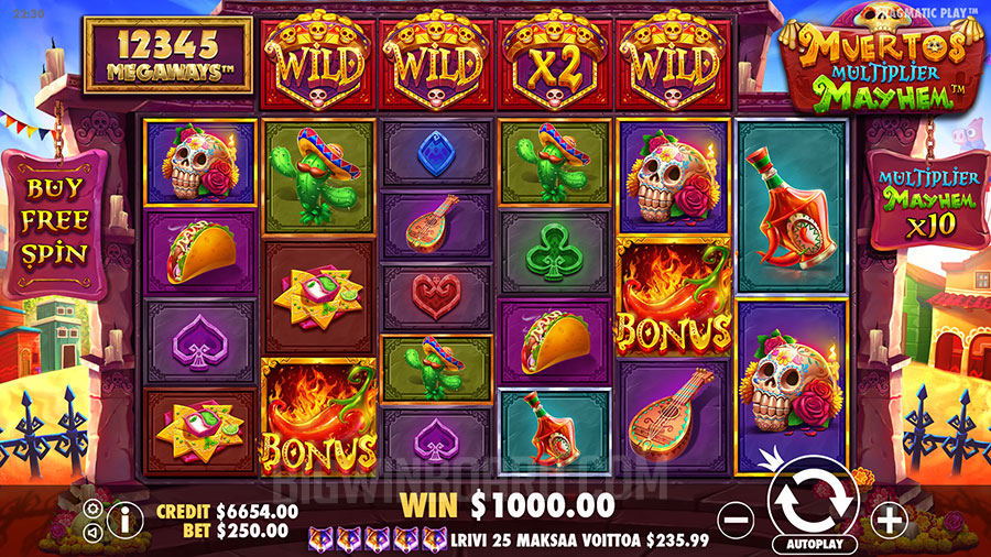 Muertos Multiplier Megaways slot