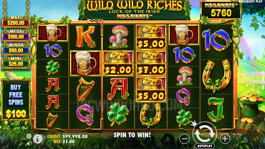 Wild Wild Riches Megaways slot