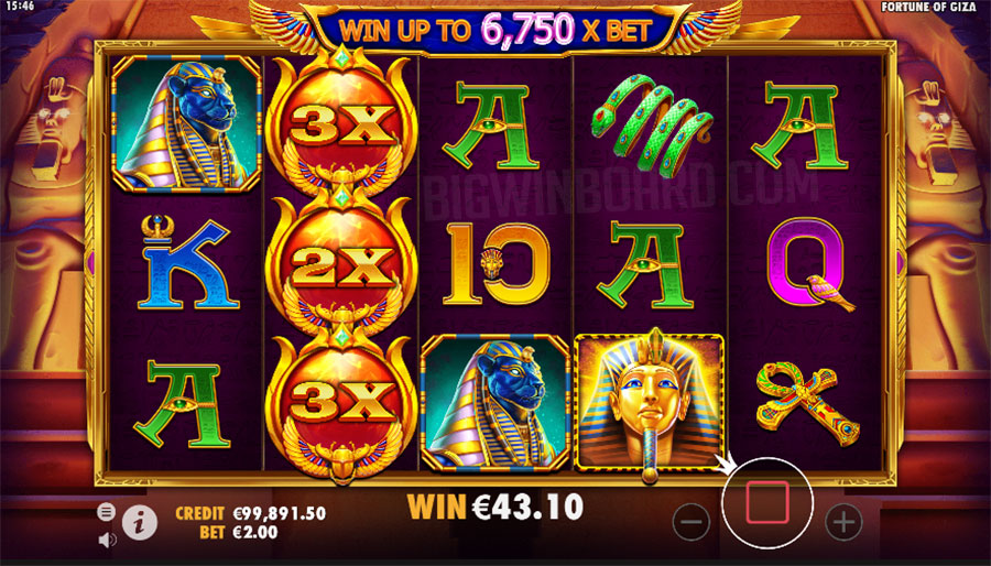 Fortune of Giza slot