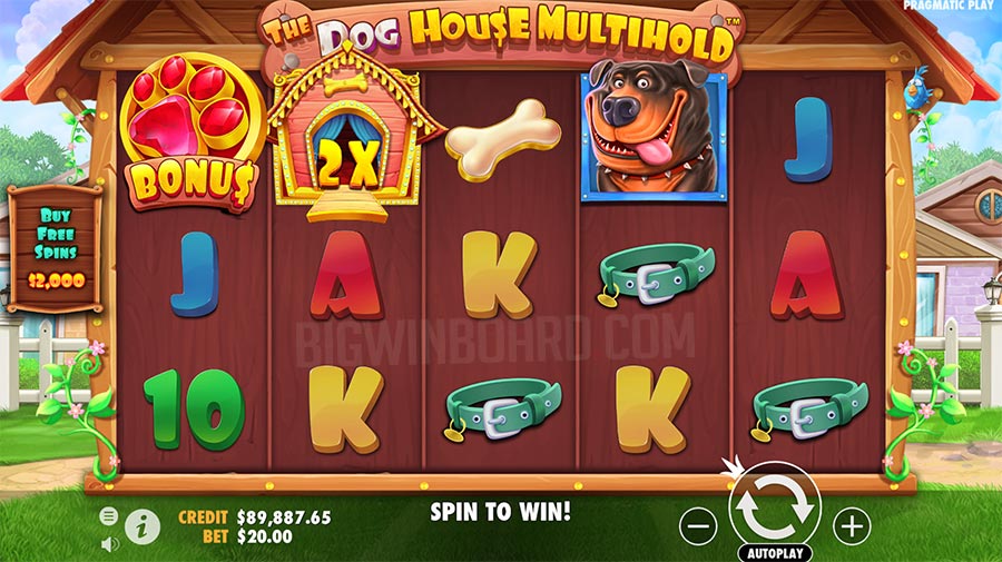 The Dog House Multihold slot