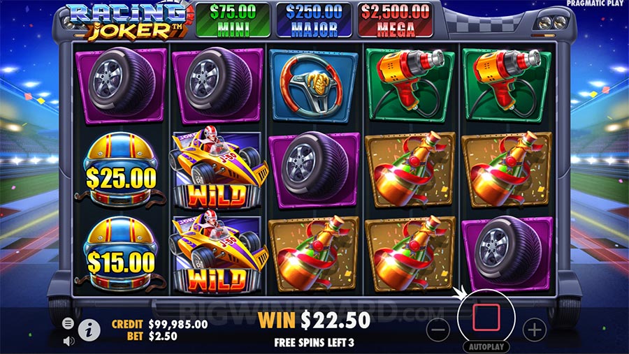 Racing Joker slot