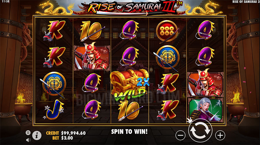 Rise of Samurai 3 slot