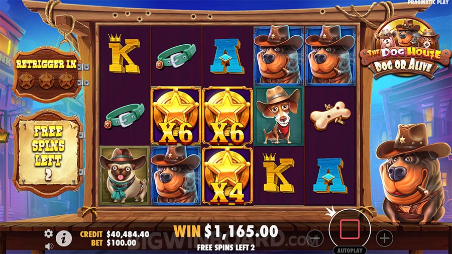 The Dog House Dog or Alive slot