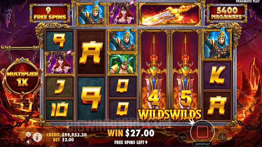 Legend of Heroes Megaways slot