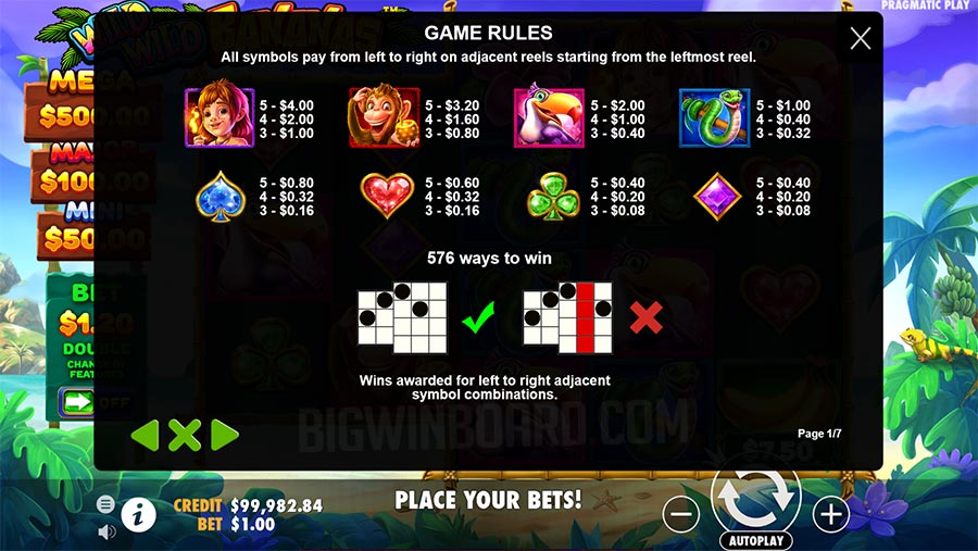 Wild Wild Bananas slot