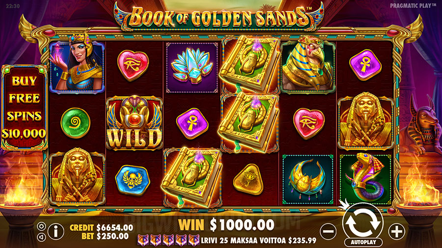 Book of Golden Sands slot