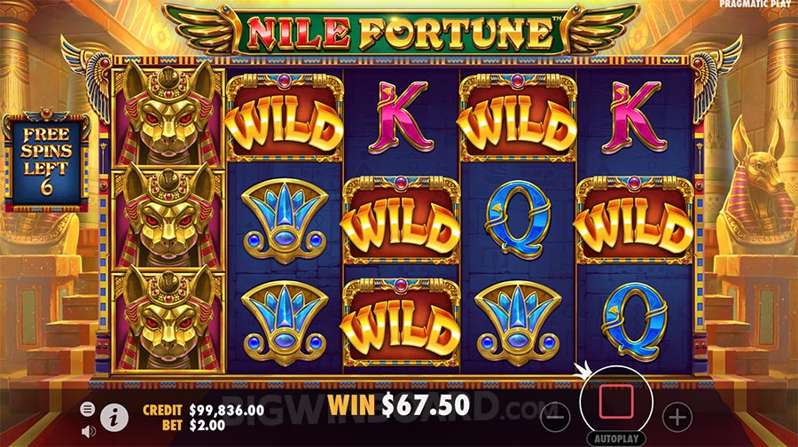 Nile Fortunes slot