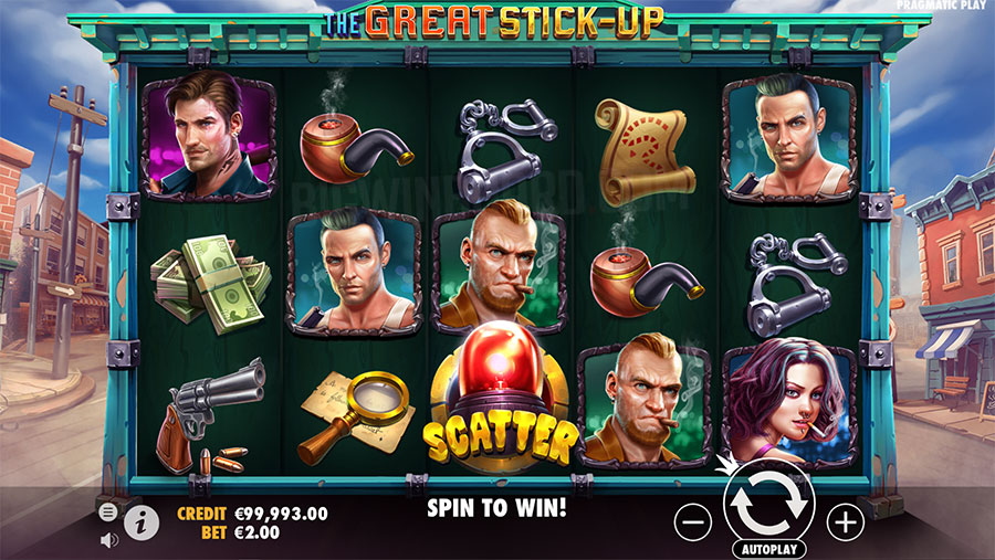 The Great Stick-up slot