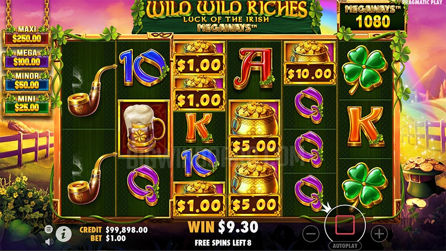 Wild Wild Riches Megaways slot