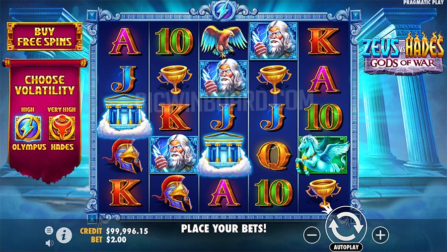 Zeus vs Hades: Gods of War slot