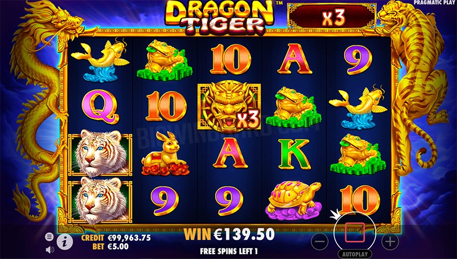 dragon tiger slot